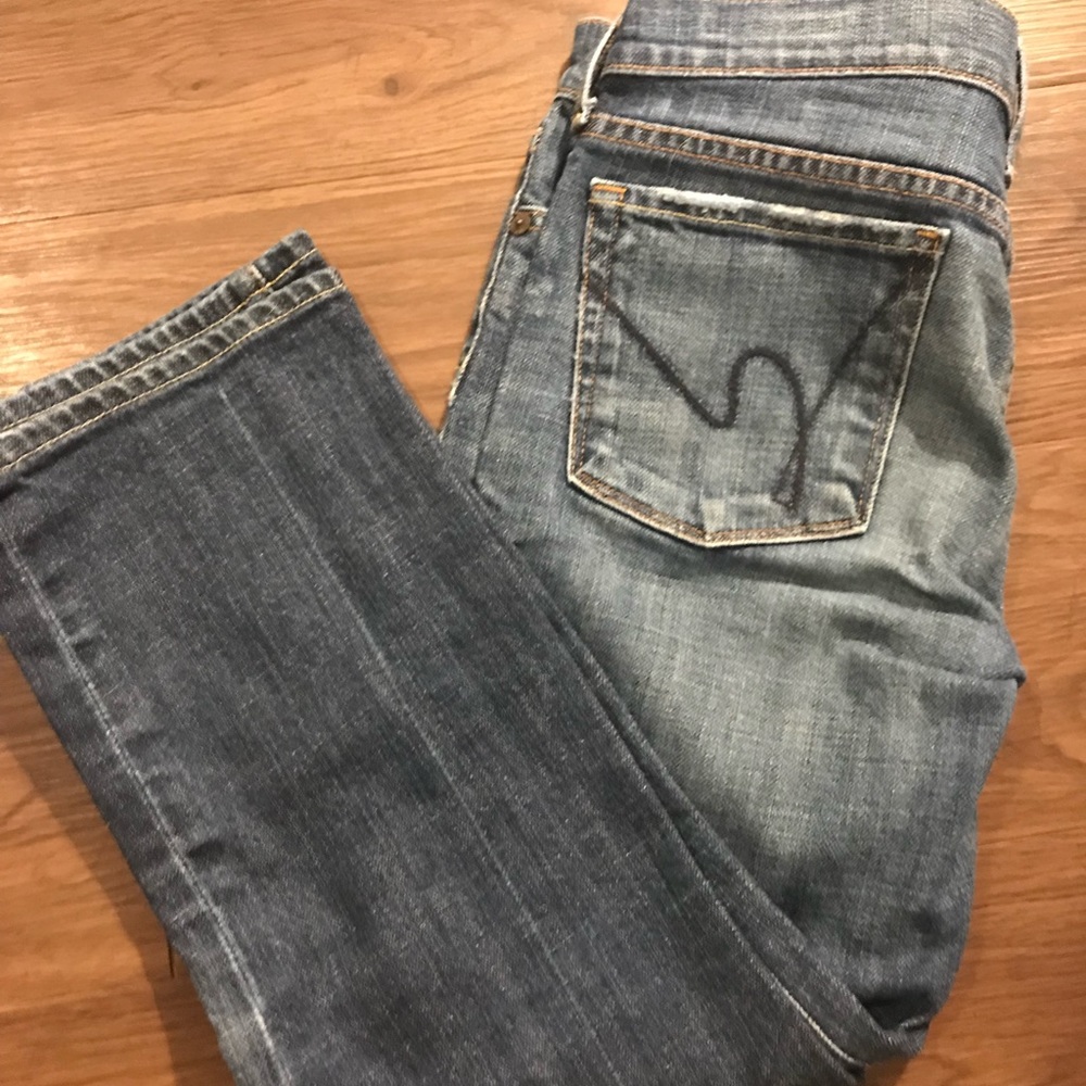 Citizens Cropped Skinny Jean - Size 27